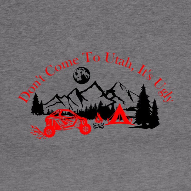 Utah Tshirt by VikingHeart Designs